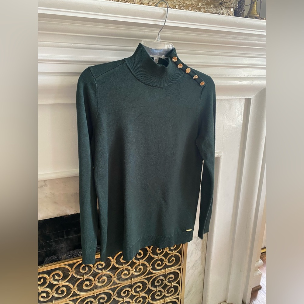 Calvin Klein Dark Green Knitwear